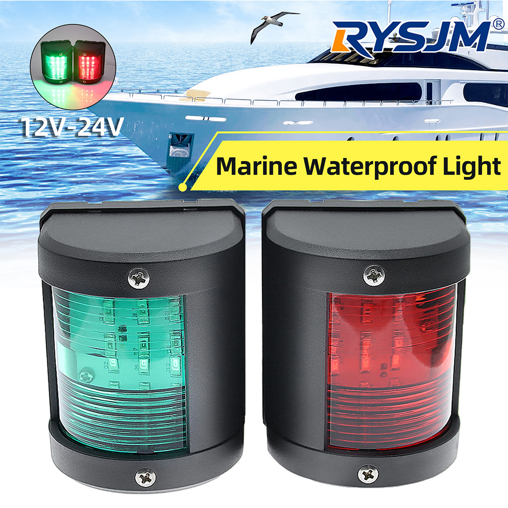 Running Gear Boat - 12V/24V LED ナビゲーション信号灯 IP66 防水警告ランプ海行船ランニングライトマリンボートヨットアクセサリー用