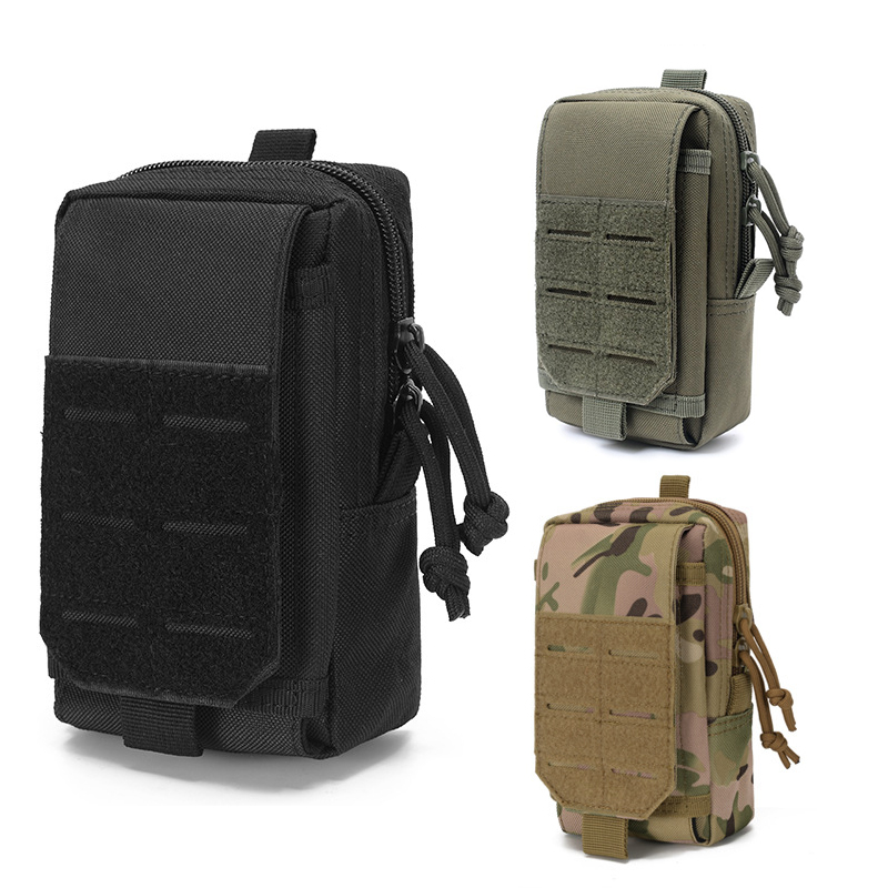 Running Gear Holder - ポケット男性特別なベルト防水ランニング携帯電話バッグ Molle EDC サバイバルキット財布バックパック