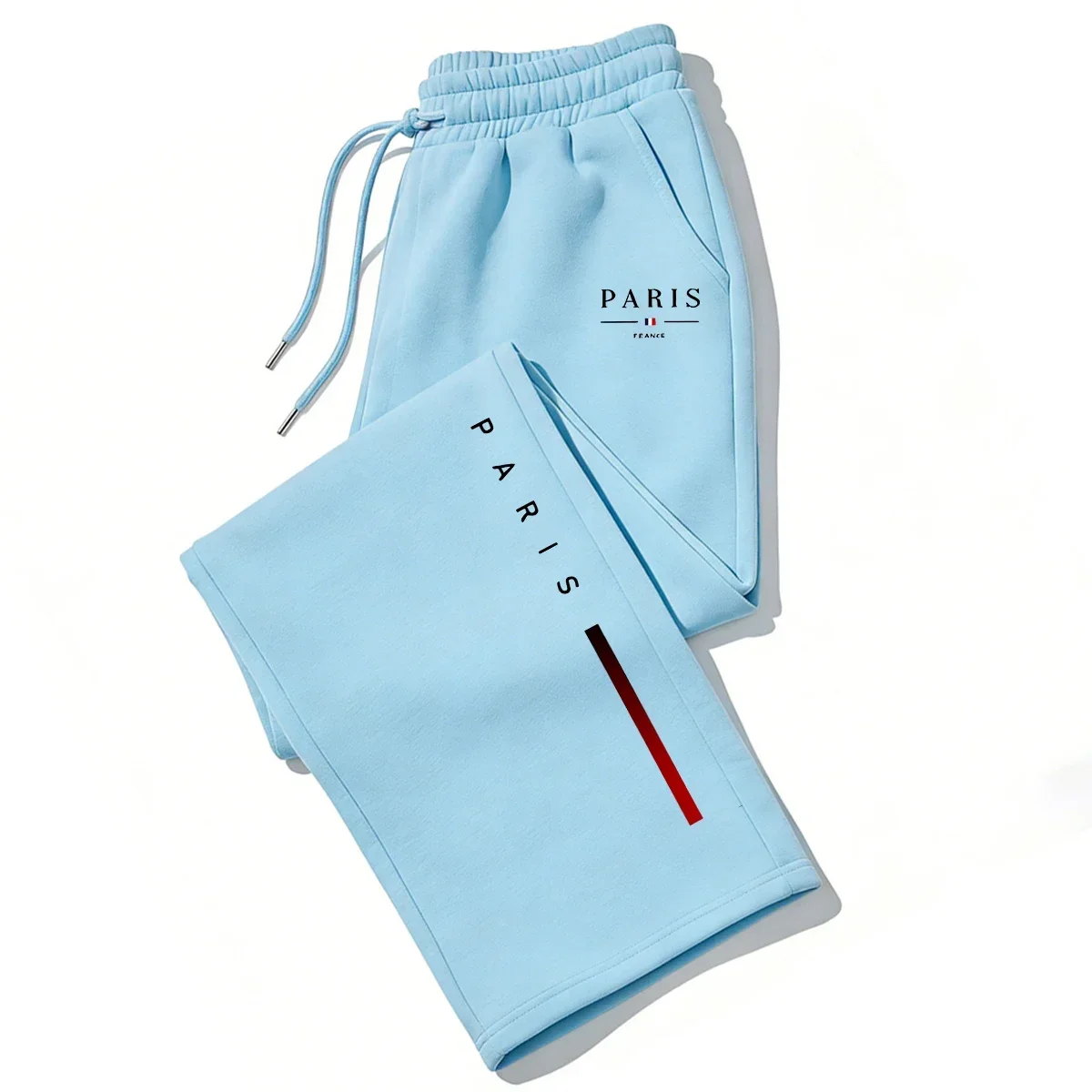 2026 ホット販売パリプリントワイドレッグパンツ男性女性秋 - Running Gear Winter のレビューと価格