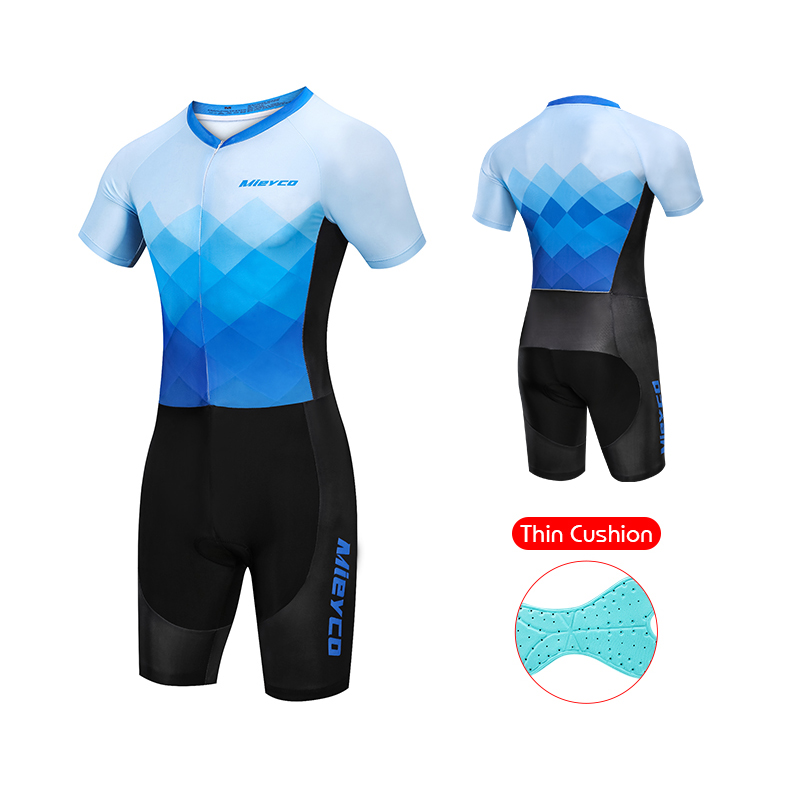 メンズトライアスロンスーツ 通気性パッド入りトライスーツ 半 - Running Gear Men Sale のレビューと価格