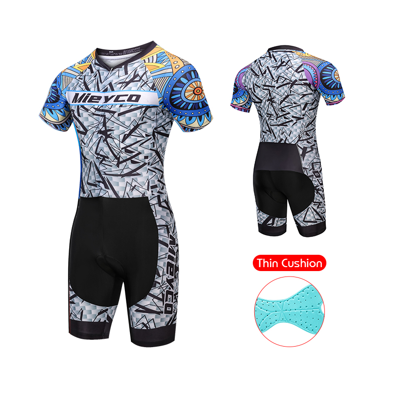 メンズトライアスロンスーツ 通気性パッド入りトライスーツ 半 - Running Gear Men Sale のレビューと価格